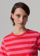 Ovs Striped Cotton T-Shirt